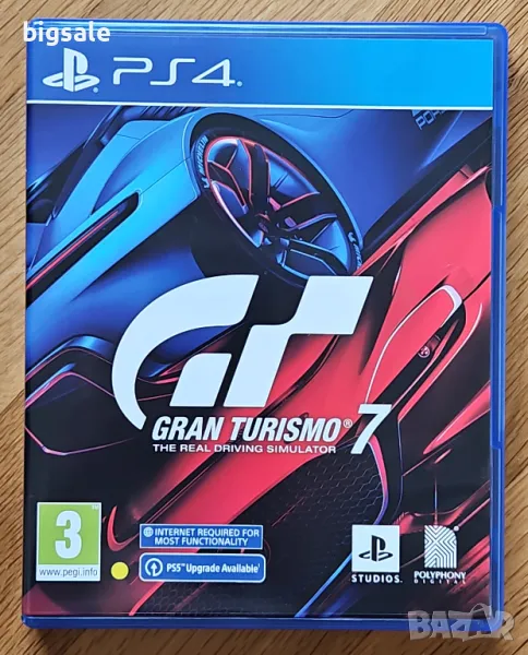 Перфектни два диска Gran Turismo 7 PS4 Playstation 4 Плейстейшън 5 PS5, снимка 1