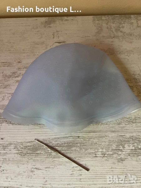 Нова силиконова шапка за боядисване на кичури и кука 🩵, снимка 1