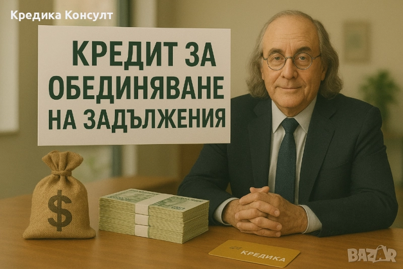 Кредит за обединяване на задължения/Помощ и безплатна консултация, снимка 1