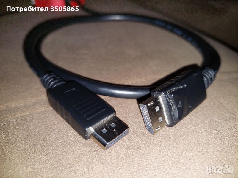 DisplayPort кабел 1м., снимка 1