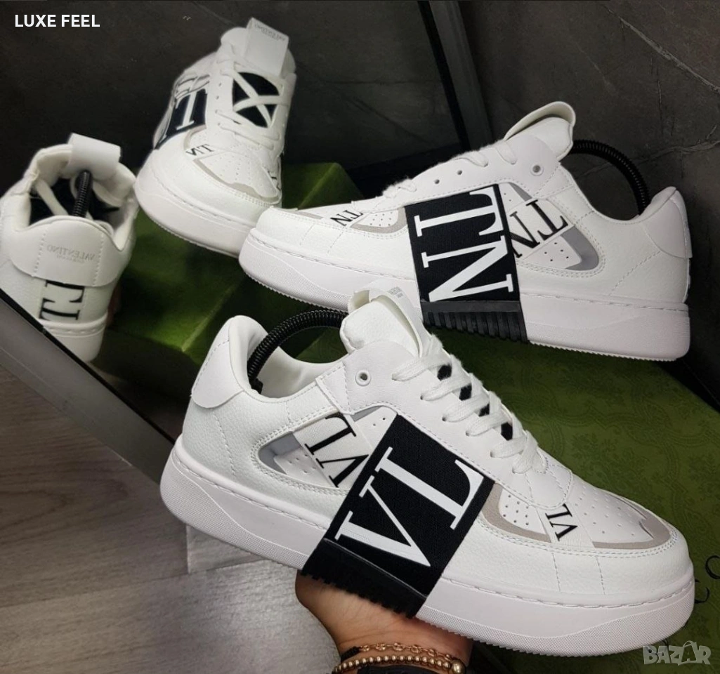 Valentino Garavani - Бяло 🤍Мъжки Маратонки 40-45н, снимка 1