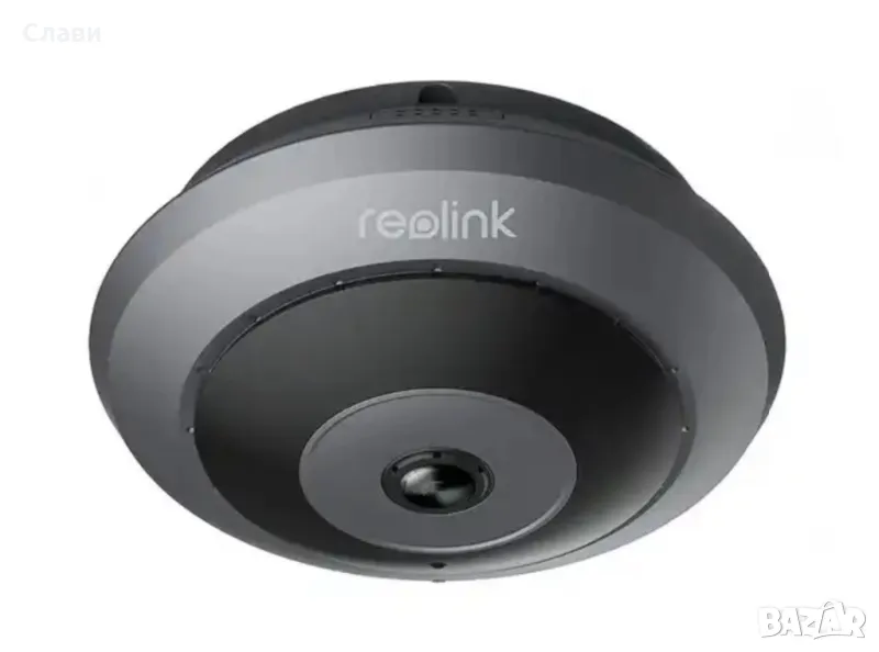 Reolink FE-P 360 панорамна FISHEYE камера с вграден микрофон сирена ,SD карта  , снимка 1