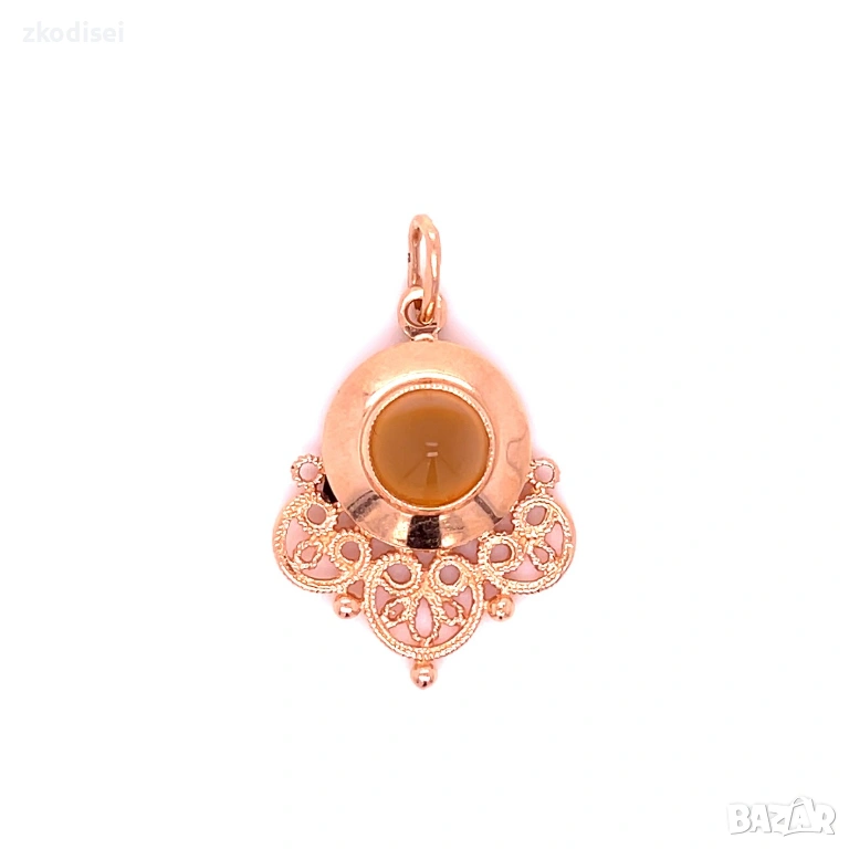 Златен медальон 2,79гр. 14кр. проба:585 модел:36783-5, снимка 1