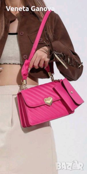 Модерна чантичка в оранжево или розово , снимка 1