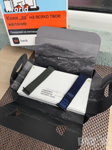  НОВ❌ Apple Watch ULTRA 2 ❗️Лизинг от 60лв/м ❗️ 49mm Cell / Black Titanium Гаранция‼️ , снимка 6 - Apple iPhone - 51193936