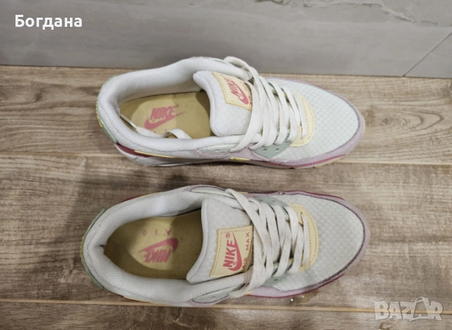 Nike Air Max WMN 90 в пастелни цветове, снимка 8 - Маратонки - 53981601