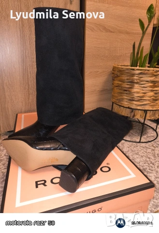 Дамски ботуши , снимка 2 - Дамски ботуши - 53584082