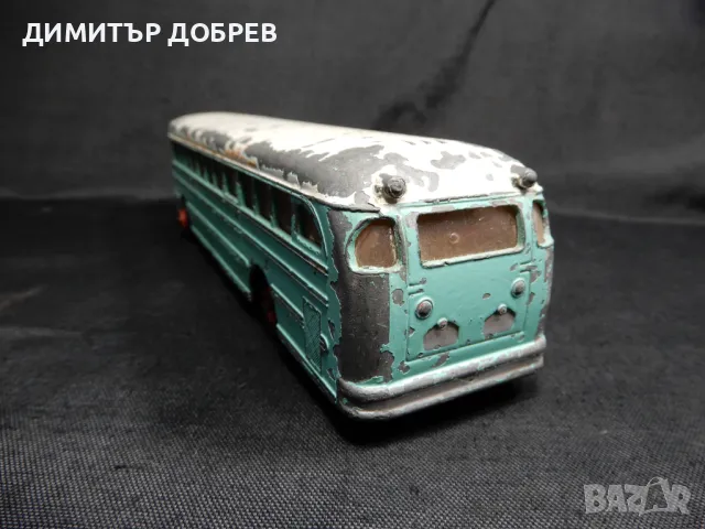 СТАРА РЕТРО МЕТАЛНА КОЛИЧКА АВТОБУС DINKY SUPERTOYS ENGLAND, снимка 3 - Колекции - 50208760