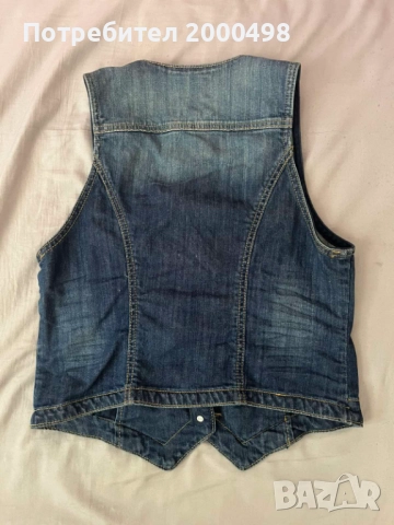 Tom tailor дънков елек, снимка 3 - Елеци - 51616642