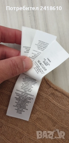 POLO Ralph Lauren Cable Wool / Cashmere Knit Womens Size S НОВО! ОРИГИНАЛ! Дамски Поло Пуловер !, снимка 10 - Блузи с дълъг ръкав и пуловери - 51706563