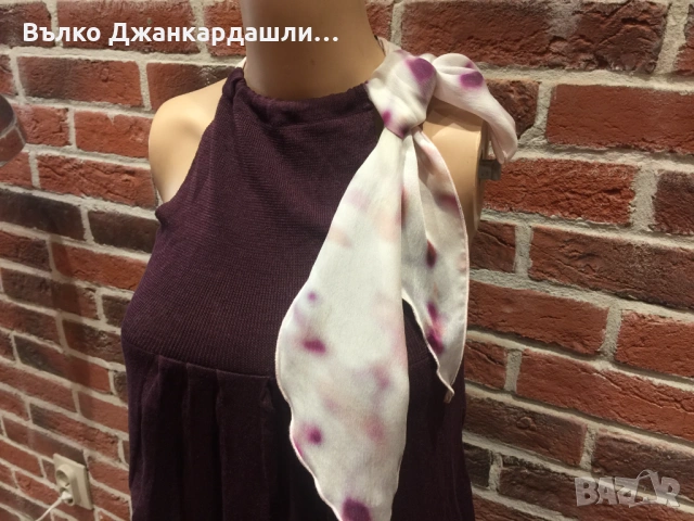 Дамски топ в бордо Hugo Boss, снимка 2 - Корсети, бюстиета, топове - 53120730