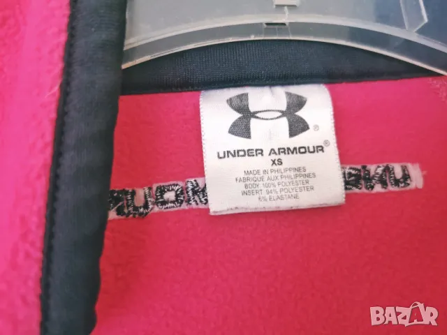 🧭 UNDER ARMOUR Polartec / XS-S* / дамска трекинг поларена блуза пуловер флиис, снимка 10 - Блузи с дълъг ръкав и пуловери - 46829097