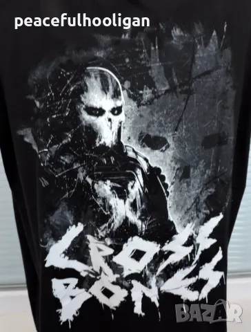 Crossbones Marvel Roundneck T-Shirt -страхотна тениска размер XL, снимка 5 - Тениски - 49345189