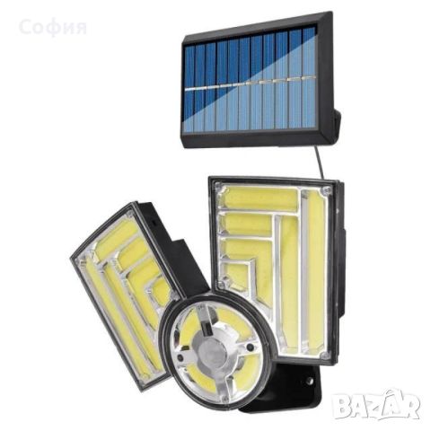 Соларна индукционна улична лампа,външен сензор за слънчево движение с дистанционно управление, снимка 3 - Соларни лампи - 45552852