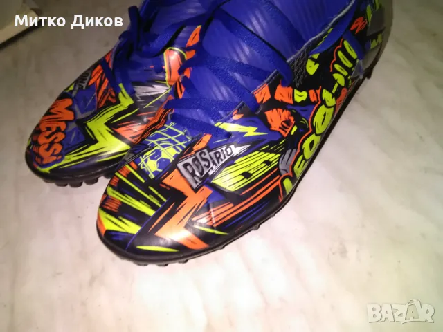 Adidas Nemeziz Messi 19.3 FG футболни бутонки нови №42,5 стелка 27см UK8,5 US-9, снимка 2 - Футбол - 48592354