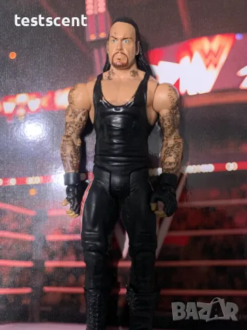 Екшън фигура WWE The Undertaker Гробаря basic series играчка Mattel deadman, снимка 2 - Колекции - 48504120