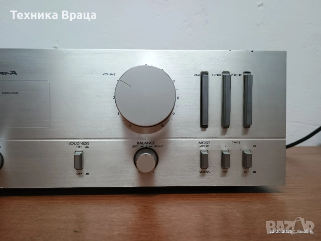 JVC A-X1. Японски стерео интегриран усилвател. Изпращам видео. , снимка 5 - Ресийвъри, усилватели, смесителни пултове - 53937611