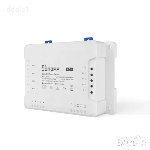 SONOFF 4CHR3 4-канален Wi-Fi Интелигентен Превключвател, снимка 2 - Друга електроника - 47443527