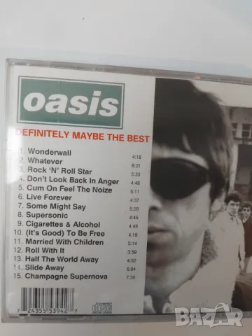 Oasis – Definitely Maybe The Best - матричен диск музика, снимка 2 - CD дискове - 49755795