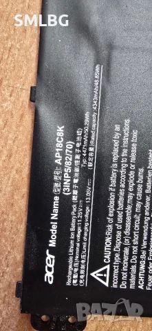 Оригинална Батерия за Acer AP18CC8K, снимка 2 - Части за лаптопи - 50454285