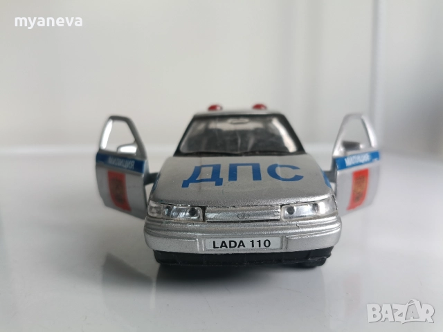 “Lada 110" , умален , метален модел на легендарния автомобил. , снимка 4 - Коли, камиони, мотори, писти - 52236620