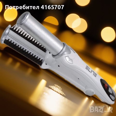 Преса за коса и къдрици ELITE HSB-0462 2в1 с мощност40W, снимка 4 - Аксесоари за коса - 46651363