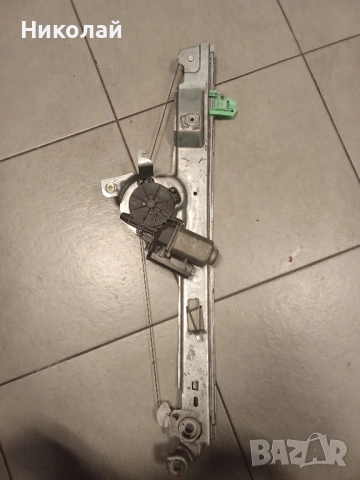 Механизъм с моторче преден десен ел. стъклоповдигач Renault Scenic II 2004-2009 I