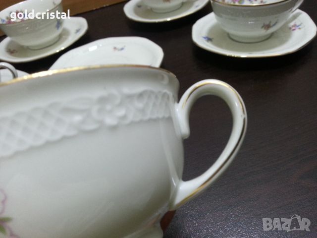 Стар порцелан Бавария чаши за чай кафе, снимка 3 - Антикварни и старинни предмети - 46117418