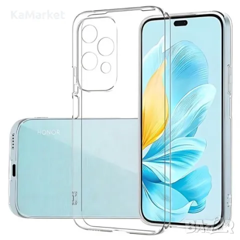 Силиконов кейс MBX 2mm, За Honor 200 Lite, Прозрачен, снимка 1 - Калъфи, кейсове - 47850247