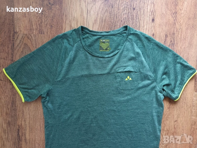 vaude - мерино мъжка тениска КАТО НОВА Л, снимка 4 - Тениски - 51894338