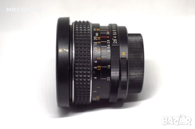 М42 , Lumax , 1:2,8 , 28mm Голяма леща ф-62mm., снимка 5 - Обективи и филтри - 45998195