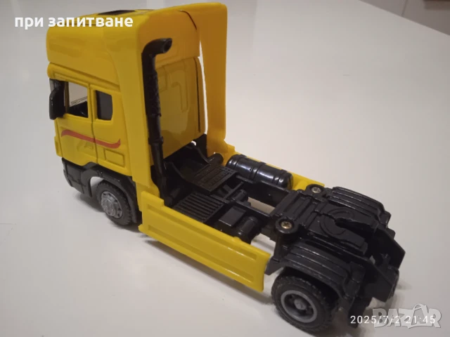 Камион влекач SCANIA, 1/43- 1/46,  Dickie toys, снимка 4 - Колекции - 50886710