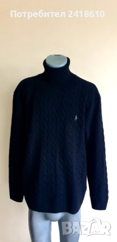 POLO Ralph Lauren Cable Wool / POLO Mens Size XL НОВО!  ОРИГИНАЛ! Мъжки Пуловер Поло!