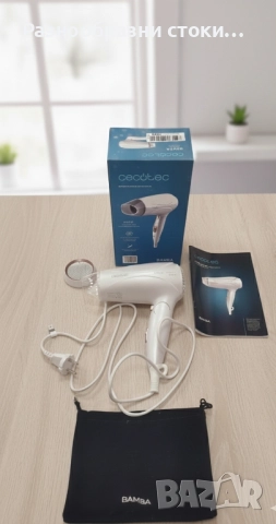 ​Мощен йонизиращ сешоар Cecotec Bamba IoniCare 5250 