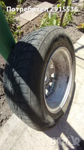 Алуминиева резервна джанта Ауди 15 5х100, снимка 2 - Гуми и джанти - 50095987