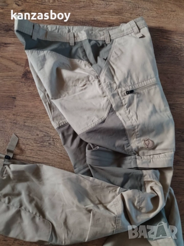 fjallraven abisko lite trekking zip-off m reg - мъжки трекинг панталон КАТО НОВ 52/Л, снимка 4 - Спортни дрехи, екипи - 51955546