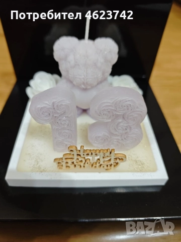 свещи в керамични кашпи, снимка 2 - Декорация за дома - 52217483