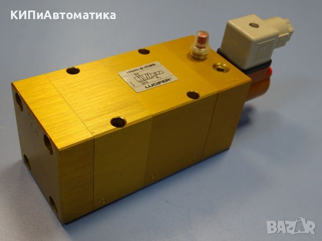 пневматичен разпределител Lucifer 341L21A15 pneumatic solenoid valve 24VDC, снимка 4 - Резервни части за машини - 45144063