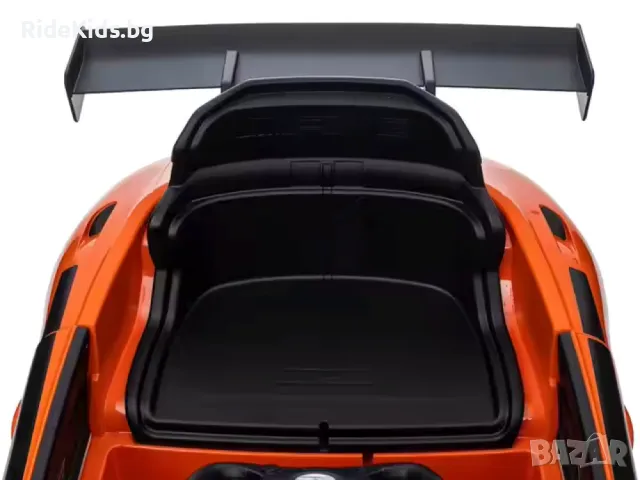 Mercedes-Benz GT3 AMG 12V - Детска акумулаторна кола, Оранжев, EVA гуми, снимка 8 - Детски велосипеди, триколки и коли - 49731857