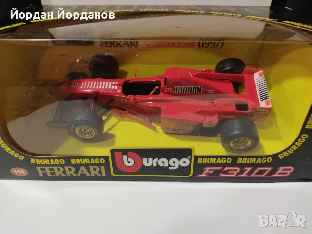 1:24 Ферари F310B,Бураго, снимка 1 - Колекции - 48561547