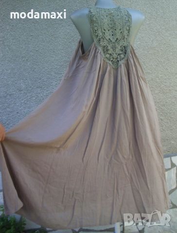 3XL Нова рокля с плетенa дантела, снимка 9 - Рокли - 46350057