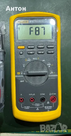 Мултимер FLUKE 87 V True rms, снимка 2 - Друга електроника - 45513168