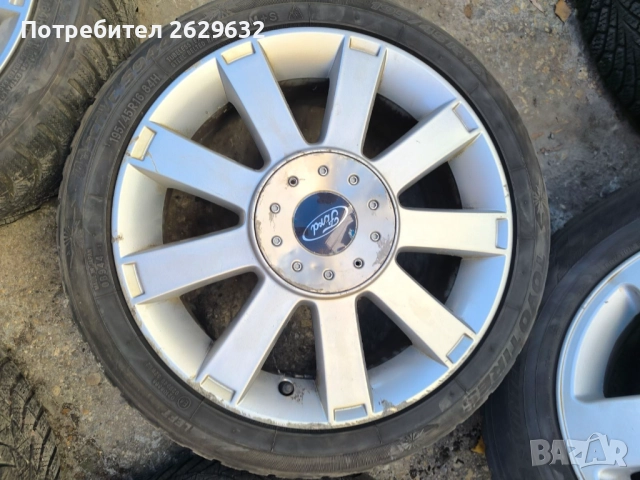 Джанти 16 с зимни гуми за Форд 4x108, снимка 5 - Гуми и джанти - 52268683