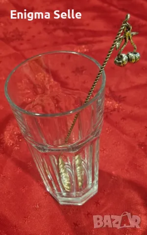 Посребрена черпачка, тосканска изработка, снимка 3 - Прибори за хранене, готвене и сервиране - 50180423