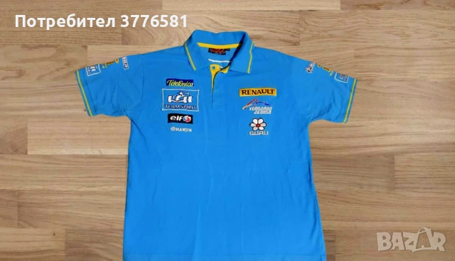Поло тениска Renault Fernando Alonso F1