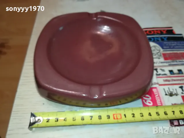 ГОЛЯМ КЕРАМИЧЕН ПЕПЕЛНИК 1405251425, снимка 4 - Антикварни и старинни предмети - 50285808