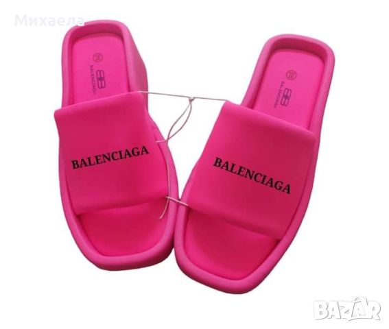 Дамски чехли Balenciaga - 65 лв., снимка 2 - Чехли - 46309651