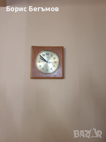 Стенен немски часовник Ваймар/WEIMAR, снимка 2 - Стенни часовници - 53824769