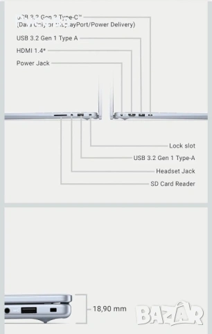 Лаптоп Dell, снимка 8 - Лаптопи за дома - 53142481
