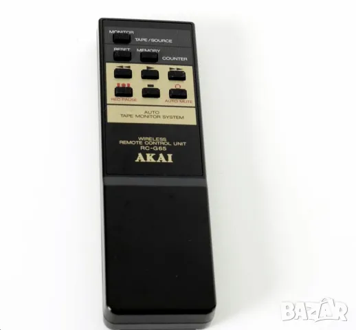 Akai RC-G65, Made in Japan дистанционно за декове Акай, снимка 1 - Декове - 48632262